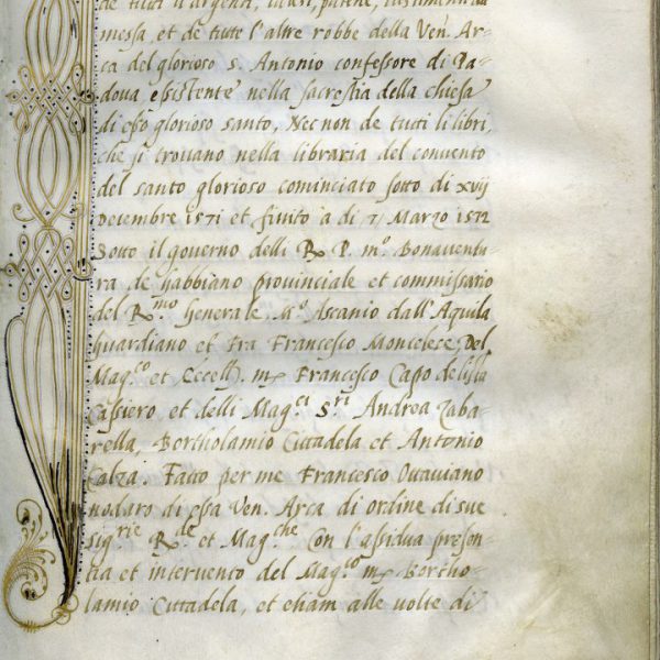 Serie 9 Inventari, reg. 9.7 (79), c. 1r