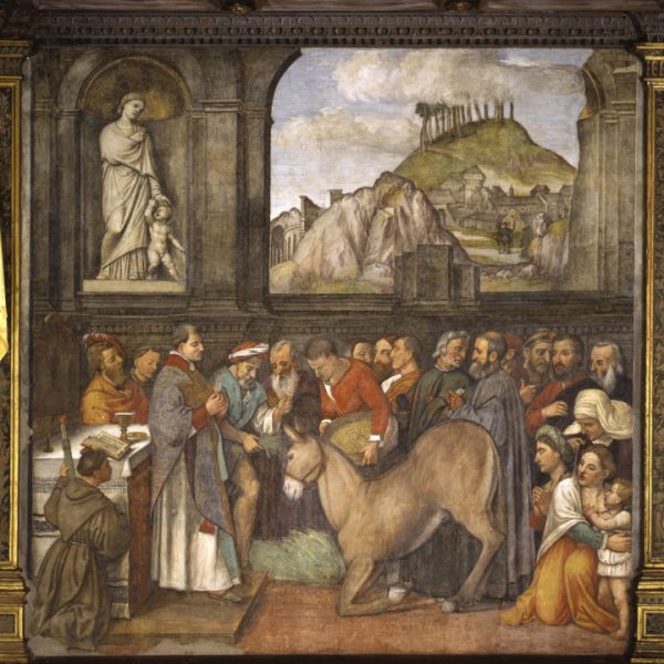 Girolamo Tessari, detto “dal Santo”, Miracolo della mula