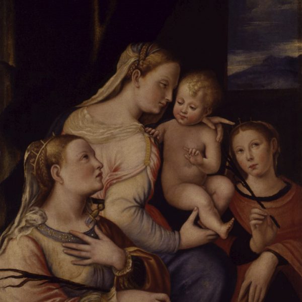 L. Longhi, Madonna col Bambino tra le sante Giustina e Caterina d’Alessandria