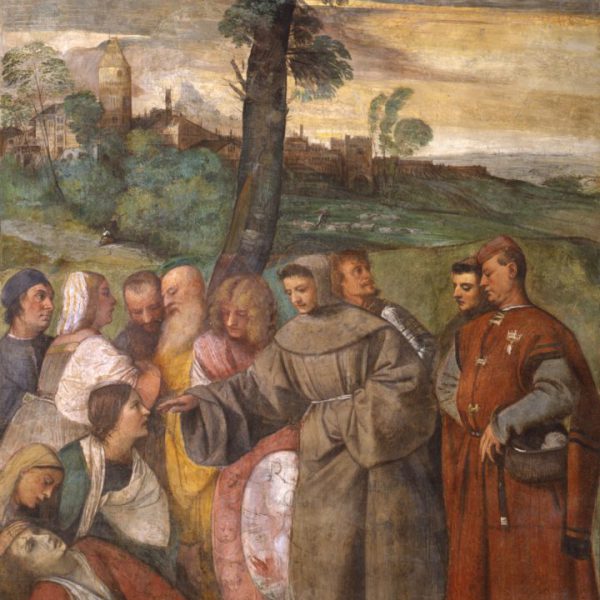 Tiziano Vecellio, Miracolo del piede tagliato (part.)