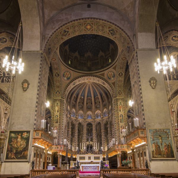 Veduta dell’abside della Basilica